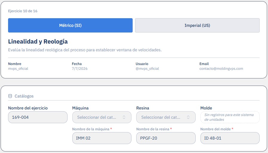 Estudio de Linealidad en Moldeo por Inyección
MoldingHub