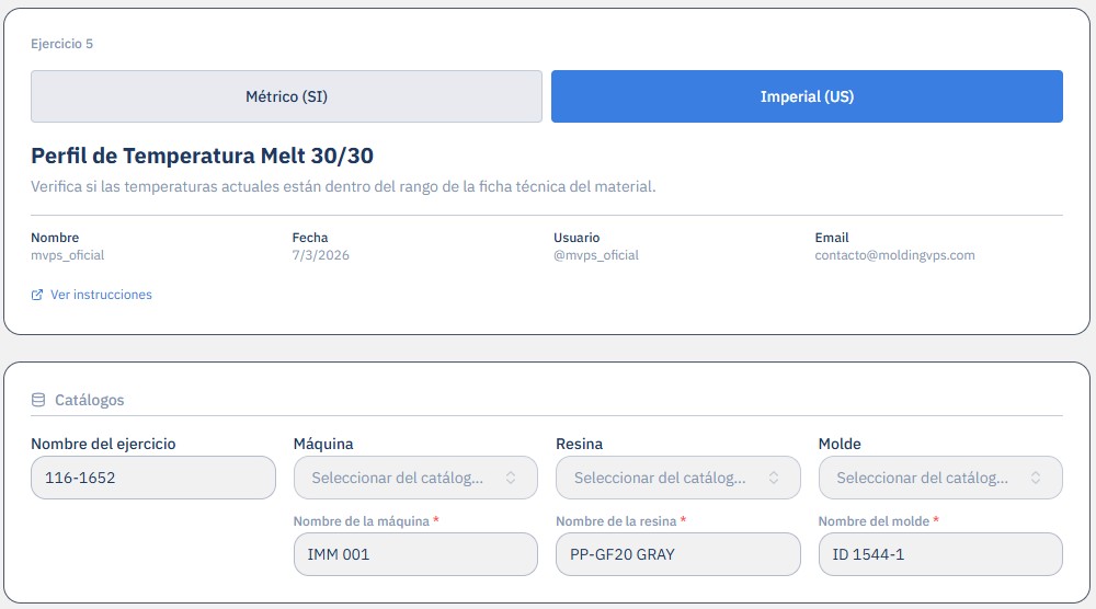 Prueba Melt 30/30: Optimización de la Temperatura de Masa Fundida - MoldingHub
